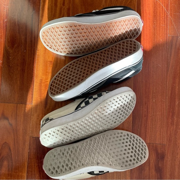 Vans Old Skool + Classic Slip-On (W 8/M 6.5) - Picture 2 of 4